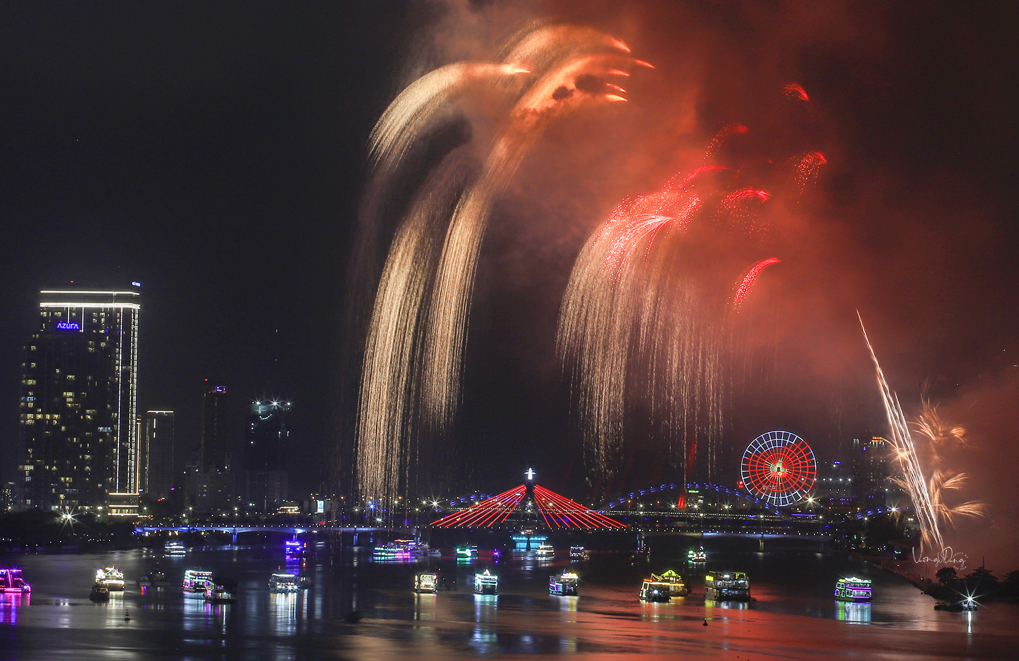 6月14日晚岘港烟花节比赛日程，中国以烟花表演《西游记》