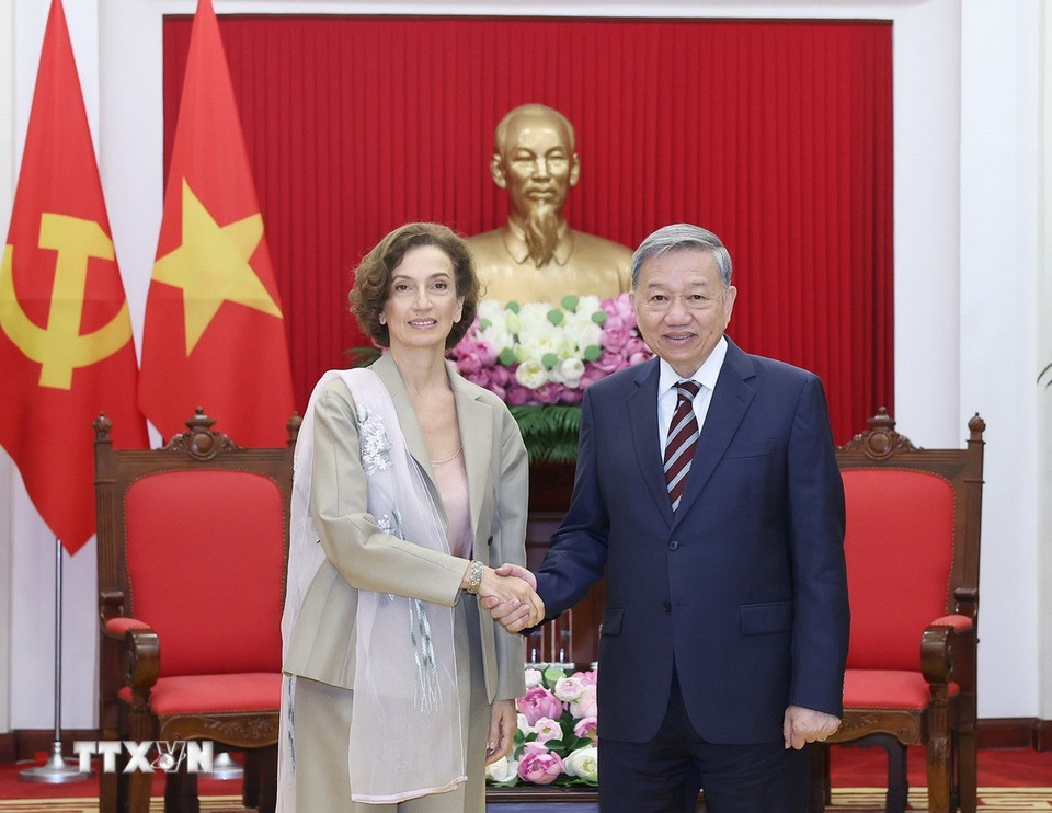 联合国教科文组织总干事：与越南的关系从未像现在这样美好
