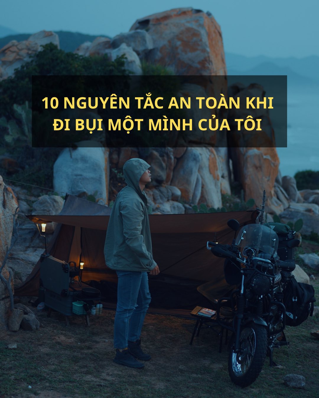 独自骑摩托车旅行的安全建议：'独行仍需连接'