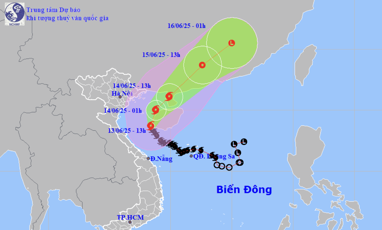 北部湾的第一号台风，今晚可能增强至12级