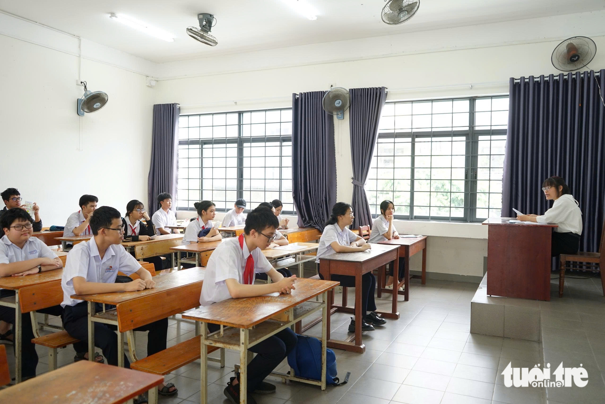 今早岘港市10年级入学考试：考生需注意‘五不’