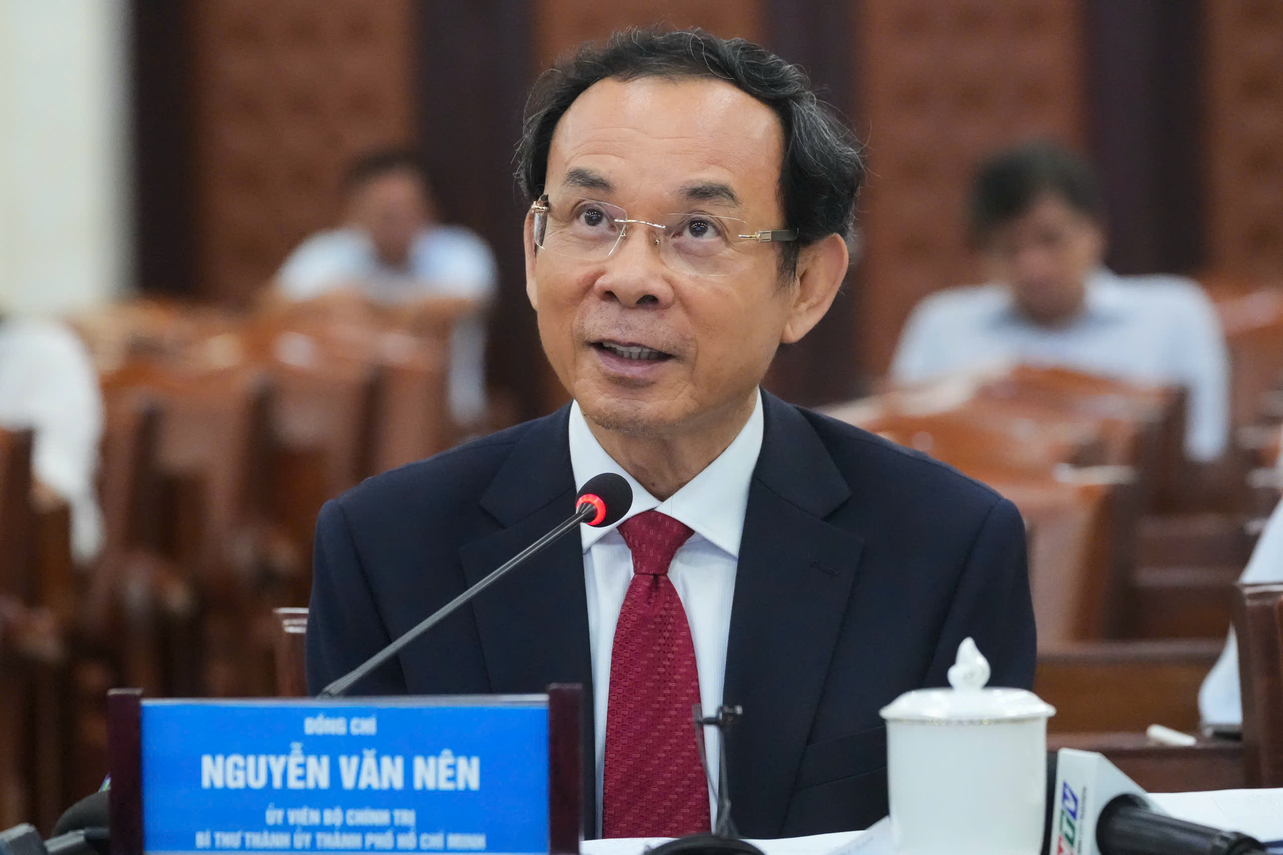 阮文嫩书记：'此时若松懈、逃避、拖延将被考虑处理'