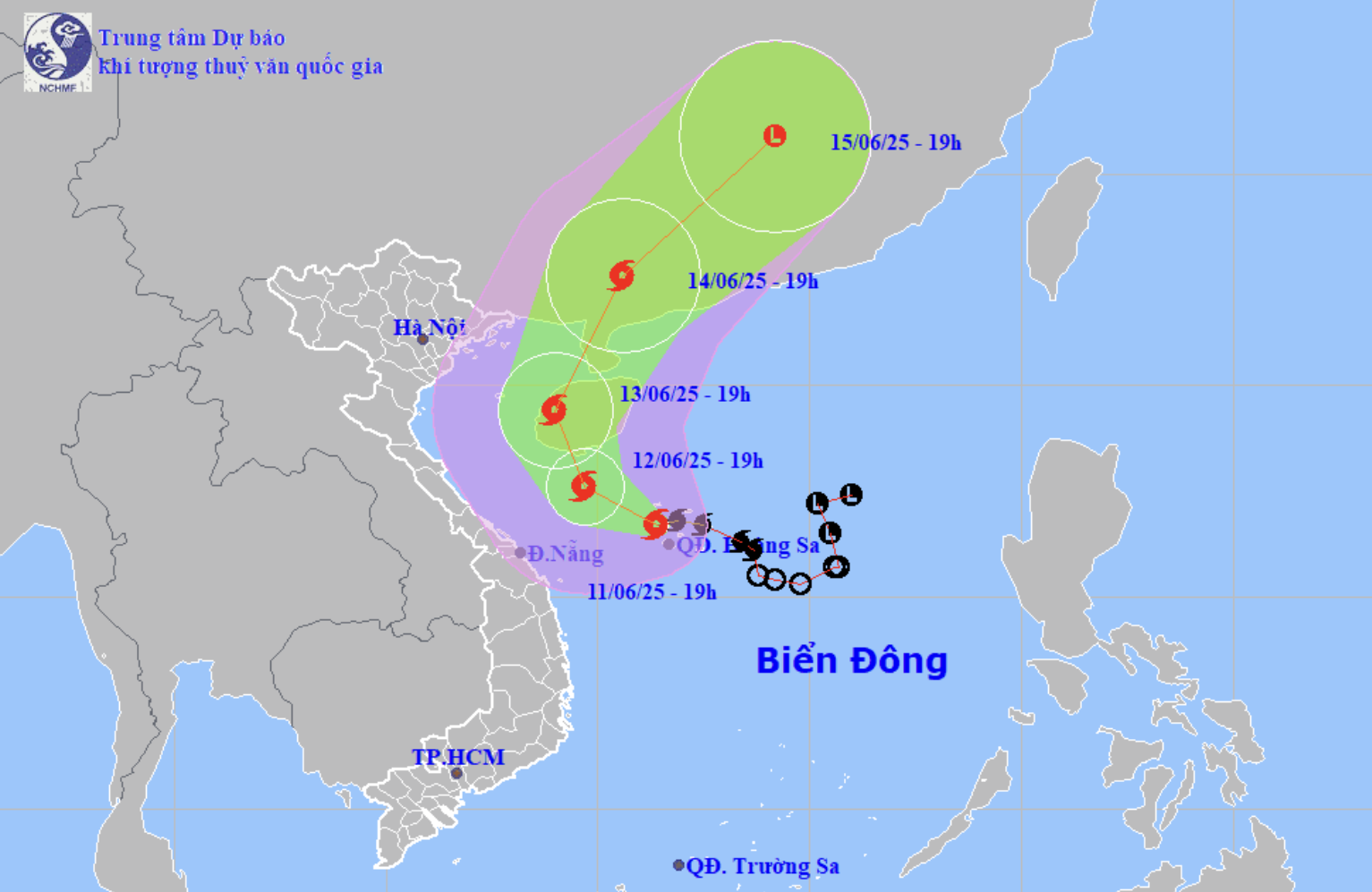1号台风仍可能进入北部湾，警告11-12级阵风