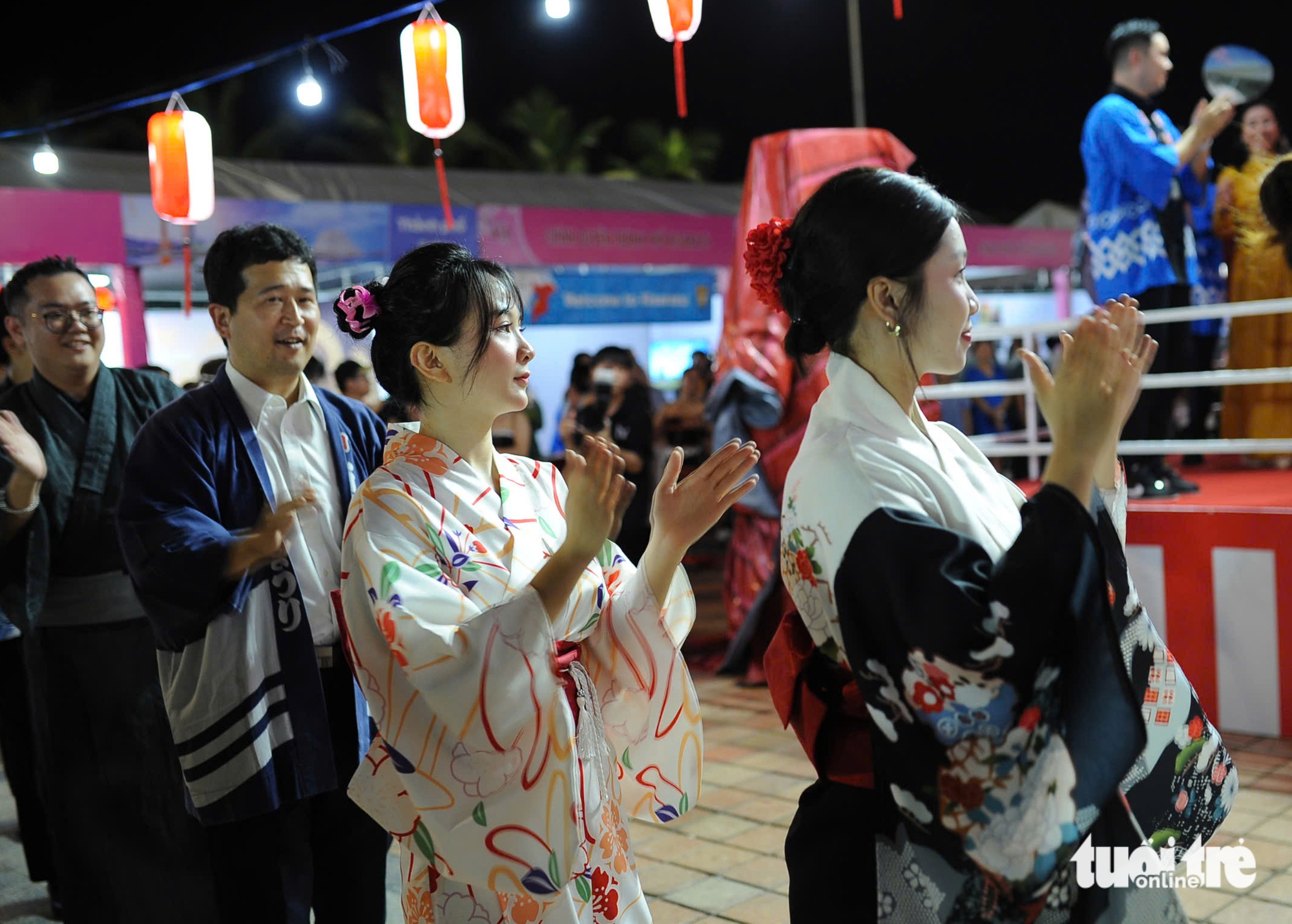 越南-日本节在岘港吸引数千游客