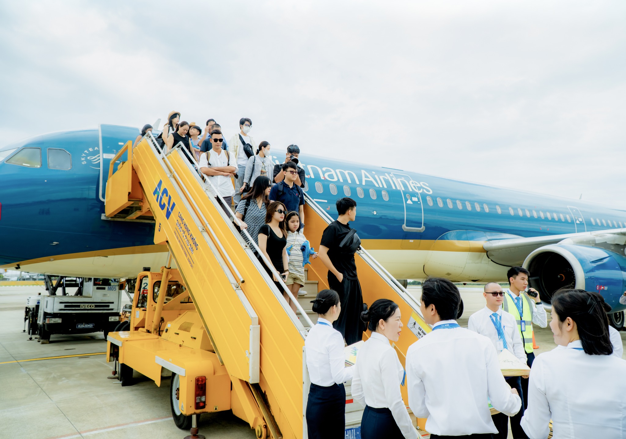 越南航空迎接第3.5亿名乘客的时刻