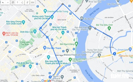 禁止车辆通过西贡河隧道，替代路线如何？