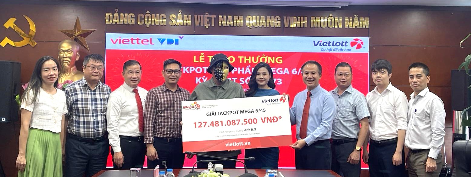 知道中了127亿越南盾的Vietlott彩票，男子说‘感觉相当平静’