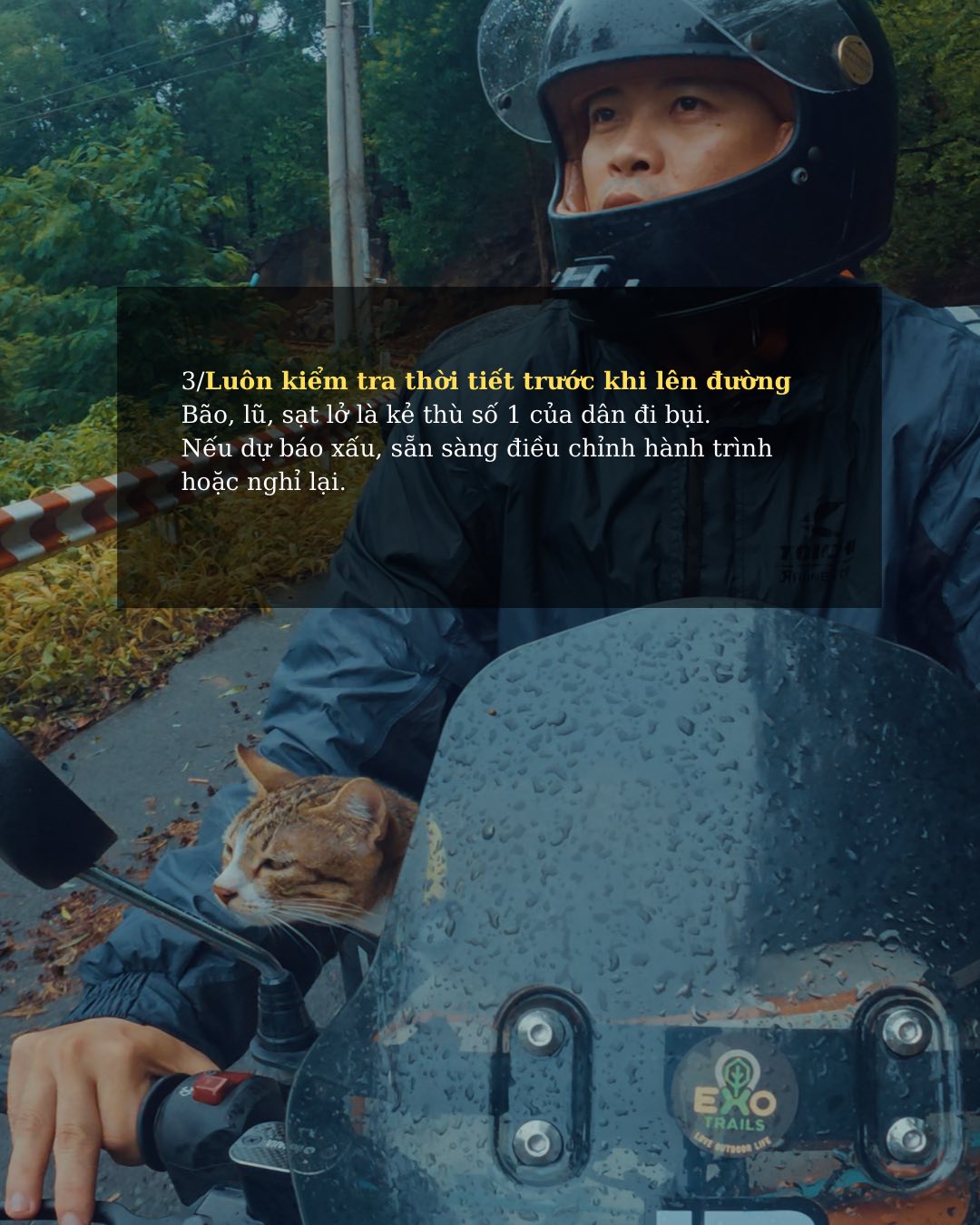 独自骑摩托车旅行的安全建议：'独行仍需连接'