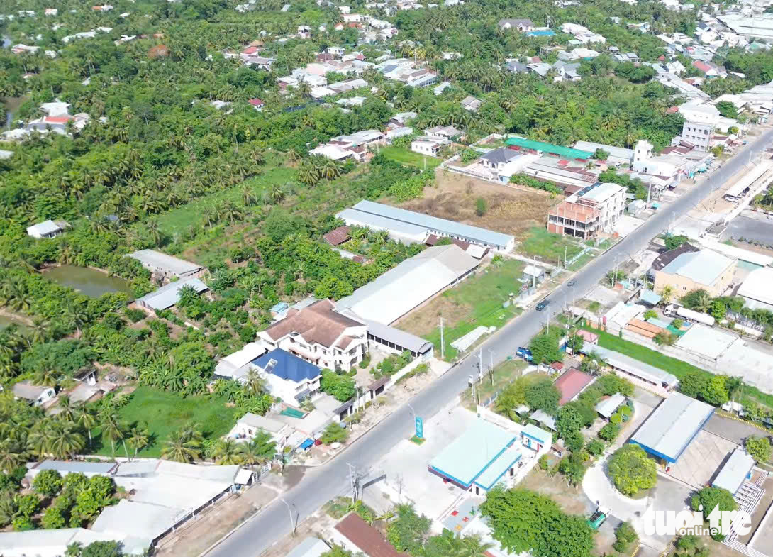 永隆省Thanh Đức区21块相邻土地拍卖缺乏竞争性