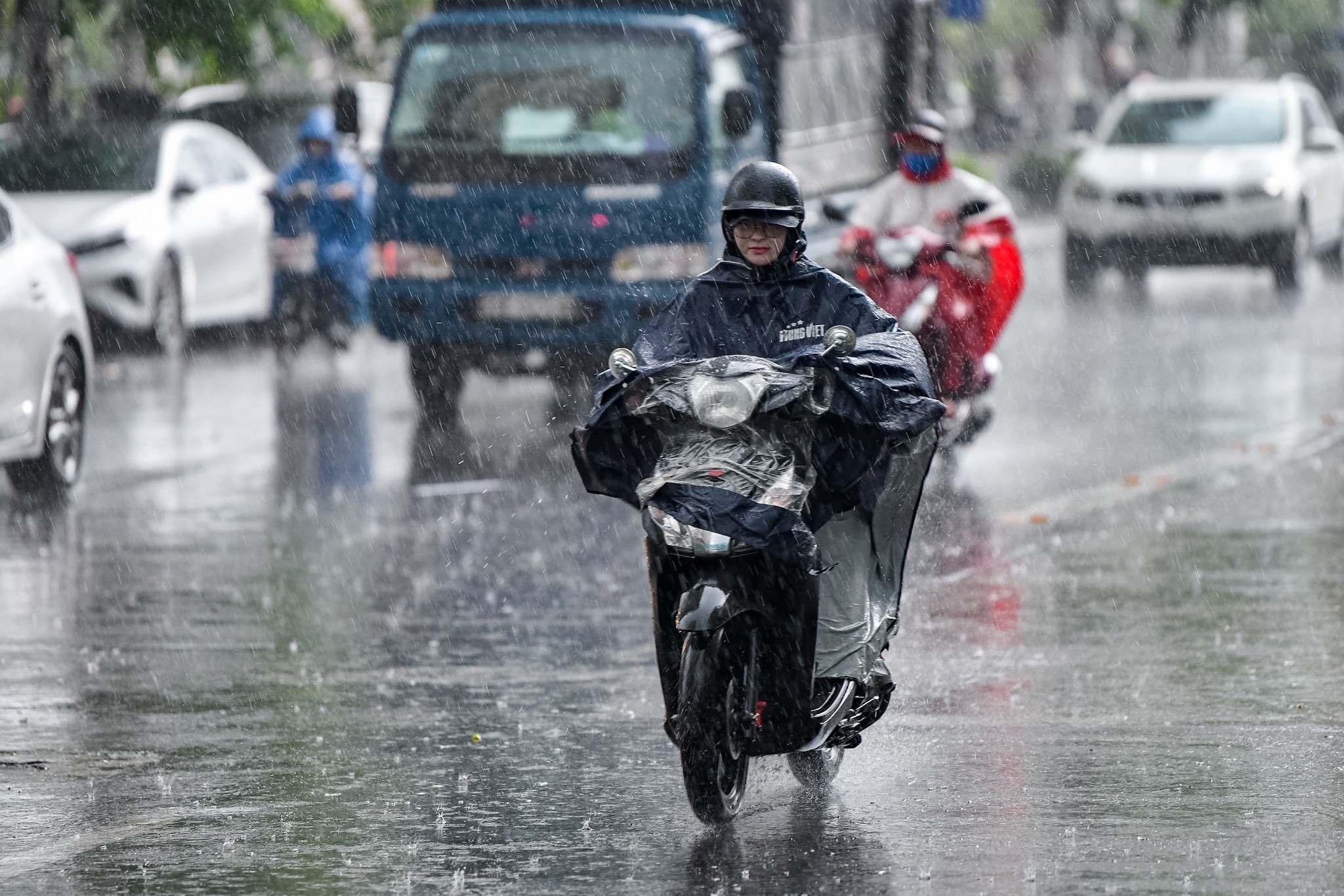 今天5月30日的天气：北部早晨大雨，南部傍晚大雨