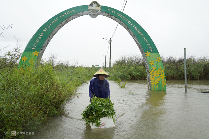 大雨切断广治-广南多个地区