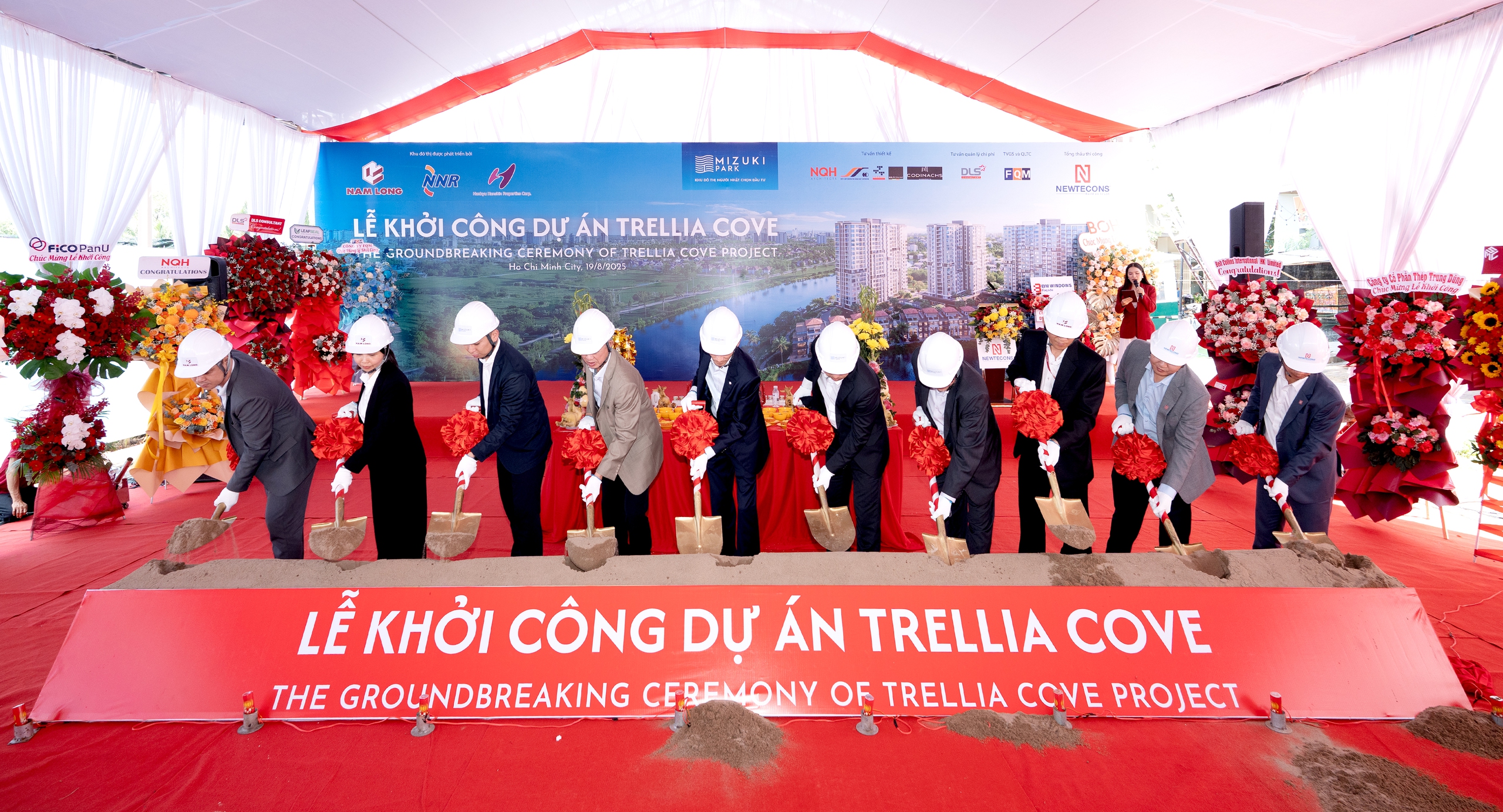 Nam Long 开工 Trellia Cove - Mizuki Park 最后一个复合分区