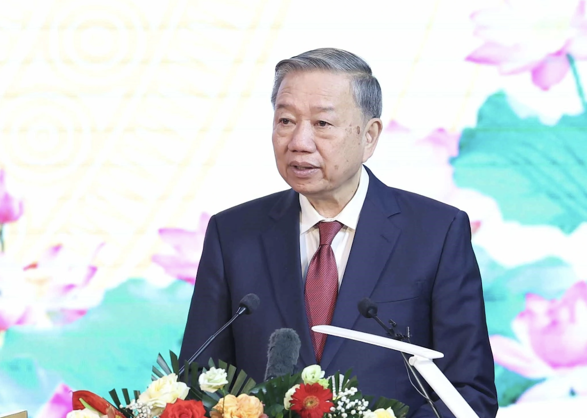 总书记苏林：继续激发阮文灵总书记的创新精神