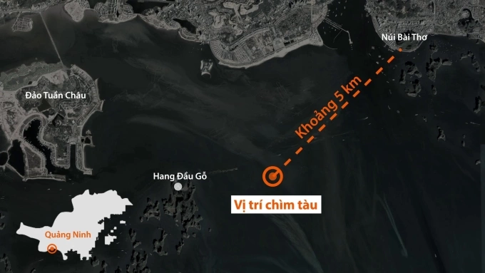 下龙湾载有53人的船只翻覆，已打捞34具遗体