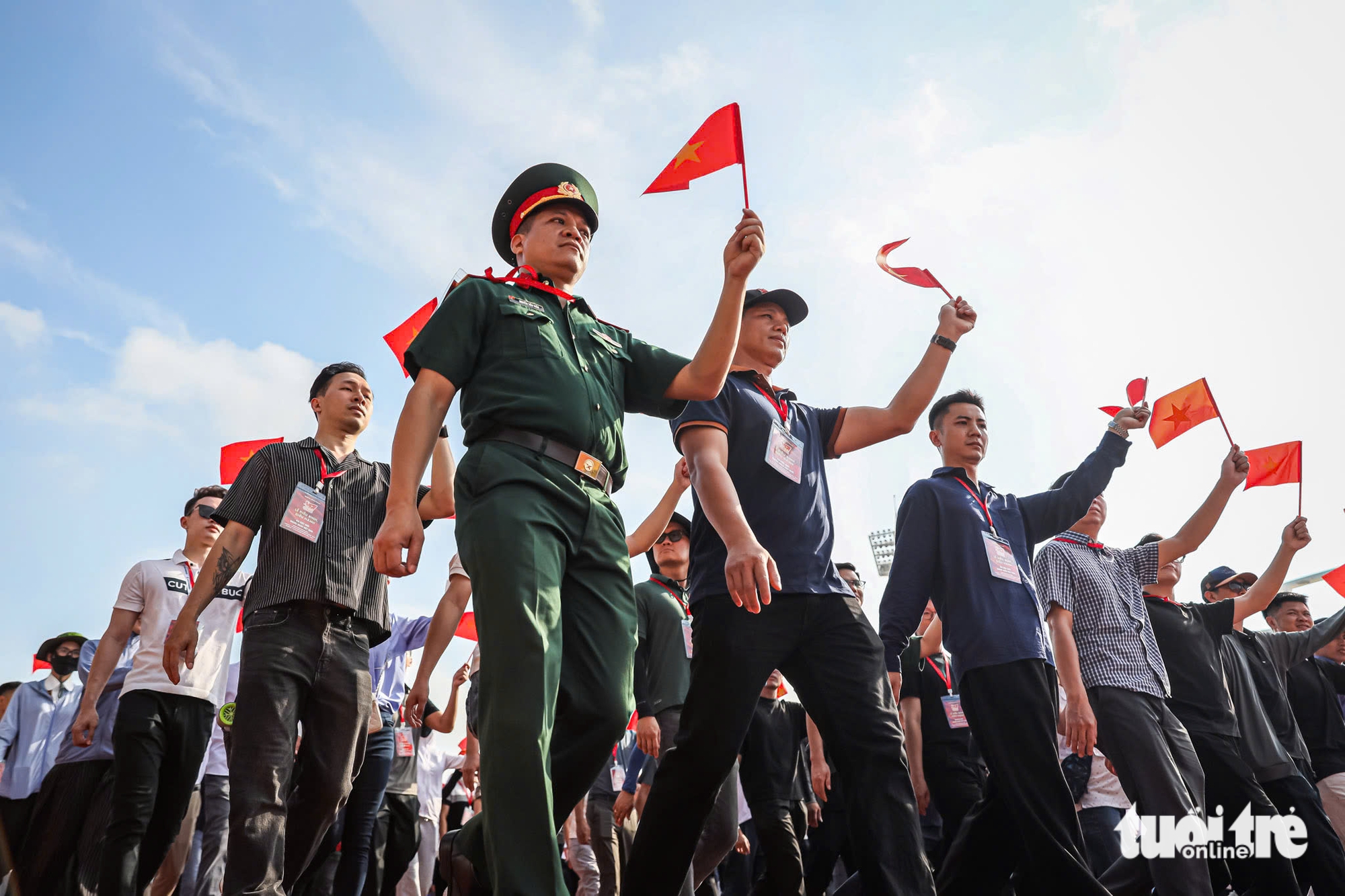 近9000人参加9月2日阅兵合练，将举行壮观图案表演庆祝国庆