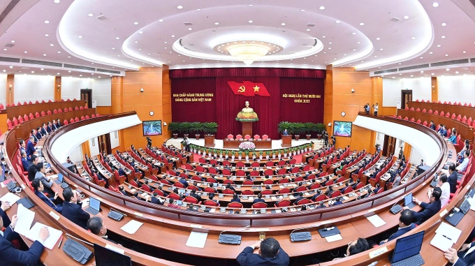 苏林总书记在第十三届中央委员会第十二次会议闭幕式上的讲话